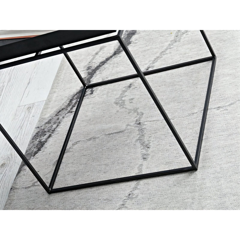 Evonn Frame Coffee Table, 45cm H x 40cm W x 40cm D