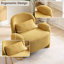 Fauteuil d'appoint moderne surdimensionné 37,2 po-567384665
