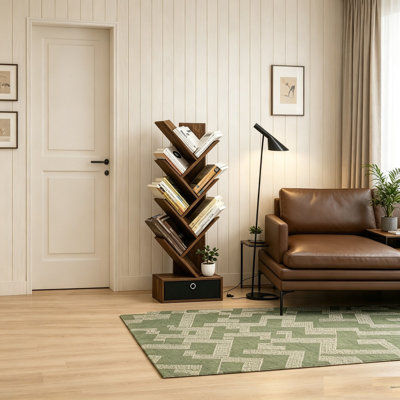 117.3 cm H x 42.9 cm W Bookcase