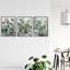 Botanical Plants Sage Green Eucalyptus Leaves - 3 Piece No Frame Print Set-942711337