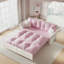 Canapé-lit escamotable, canapé-lit capitonné convertible 3-en-1-1002236623