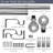 Decopolitan Punch and Press No Drill Curtain Rod Set-511282014-511282010