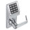 Trilogy Satin Chrome Keyless Entry Door Lever