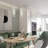 Brushed Nickel 1-Light Mini Pendant with Clear Cylindrical Glass Shade-825503411-857543044