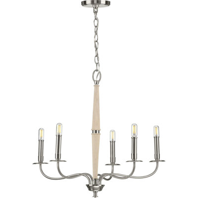 Lustre classique à 5 lumières de style bougie Rourke