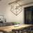 Campbell-Josh 9 - Light Dimmable Sputnik Square Chandelier