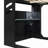 Loft Bed With Height-Adjustable Desk, Bed Frame With Drawers, Storage Compartments And RGB Lights-2011118374