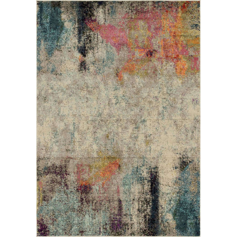 Patrocinia Abstract Indoor Rug, Rectangle 6' x 9'