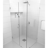 Hinged Frameless Shower Door