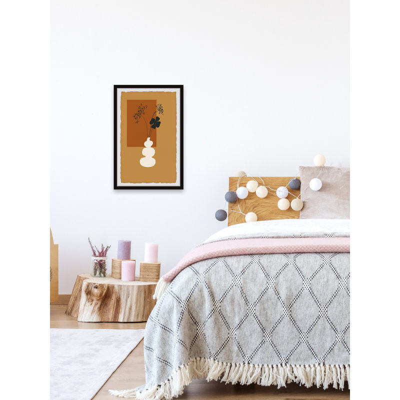 Triple Layered Vase - Single Picture Frame Print, 30cm H x 20cm W