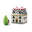 Holly Village Illuminated Ceramic Villa