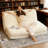 Sofa Bed (Cream White)