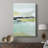 Sea Green Layers I -Gallery Wrapped Cavas