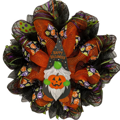 Couronne décorative Happy Halloween