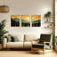 3 Piece Wrapped Canvas Print