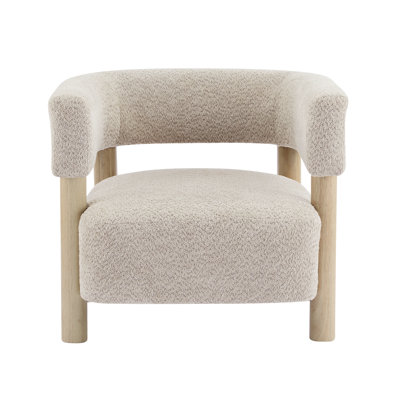 Fauteuil d'appoint rembourré Boucle