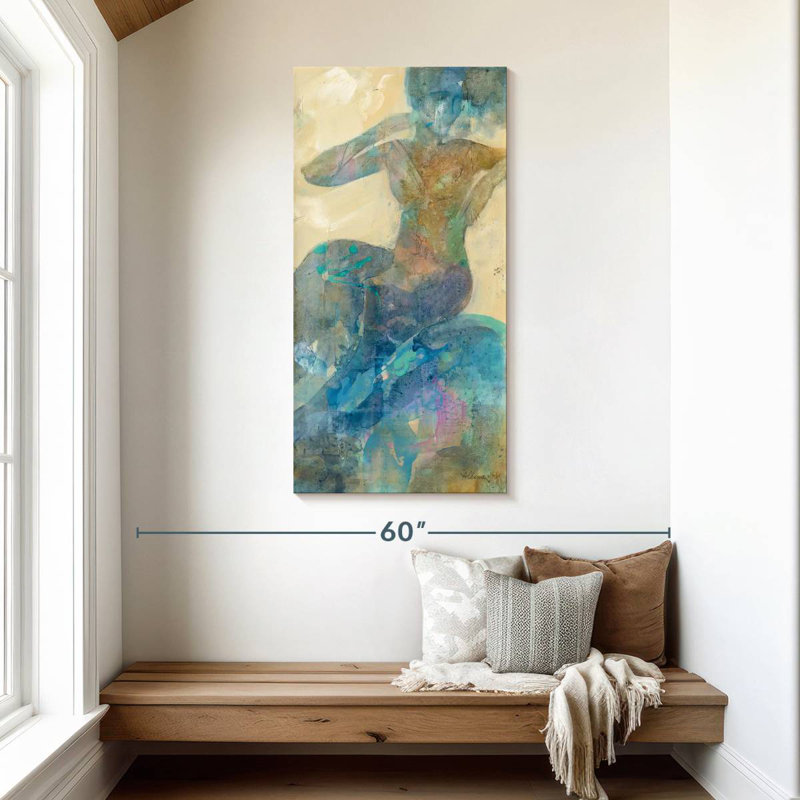 Reflection I, 48" H x 24" W
