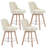 Swivel Upholstered Counter Stool And Bar Stools With Full Back And Solid Wood Frame-1859290923-1860063443