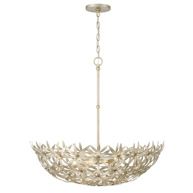 Luminaire suspendu bol 5 lumières Kialey