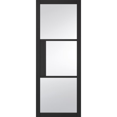 Tribeca 3L Clear Glazed Internal Door