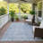 Machine Washable Indoor/Outdoor Chantille ACN2727 Diamonds Rug-306241583-306241556
