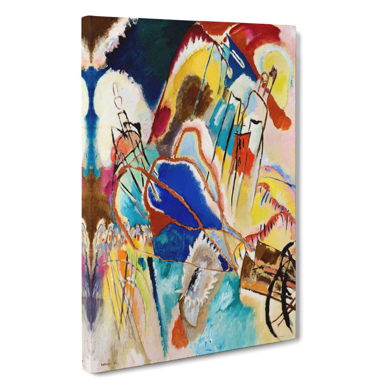 Improvisation No.30 by Wassily Kandinsky - Wrapped Canvas Painting, 60cm H x 40cm W x 3cm D