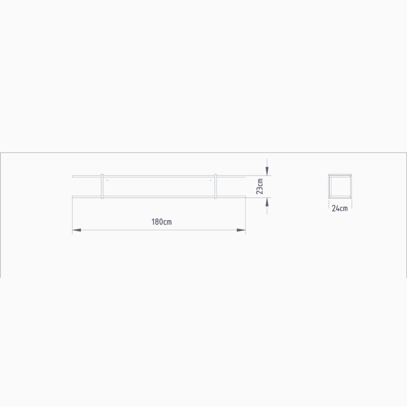 Aburto Picture Ledge Wall Shelf
