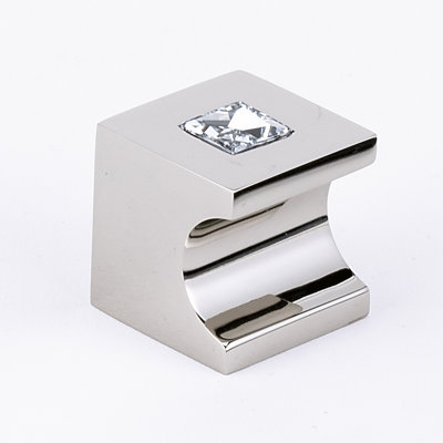 Swarovski Crystal Square Knob