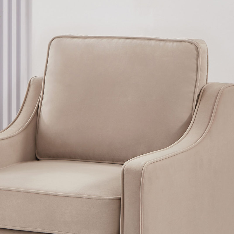 Zan large, Velours taupe