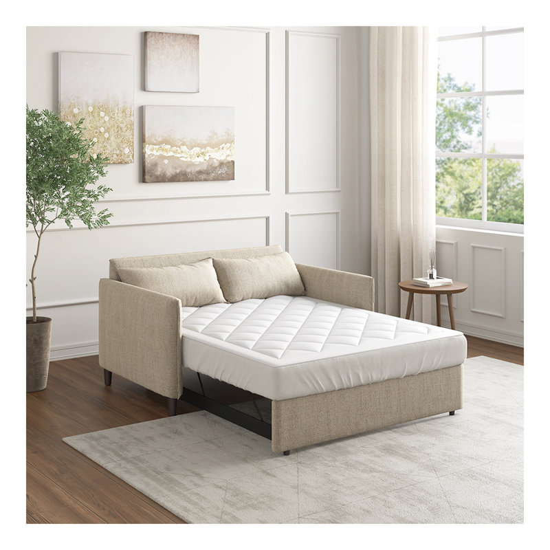 Waterproof Sofa Bed Mattress Pad, 0.8" H x 60" W x 72" D