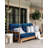 Outdoor 4" Replacement Loveseat Cushion Set, Deep Seat and Backrest Cushion Set-770683984