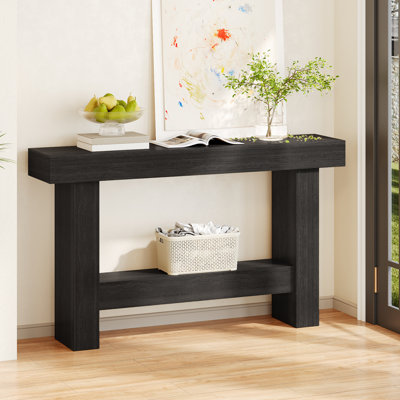 Modern 55"Narrow Console Table,Wooden Sofa Table Entryway Table