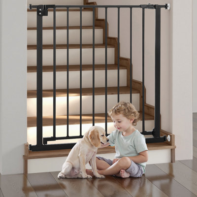 Safety Gate, 29.5''-32.2''Baby Gates For Stairs & Doorways, Pet Dog Gates