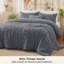 Ensemble d'édredon pour grand lit bohème 3 pièces Bedure-105490881-110437399