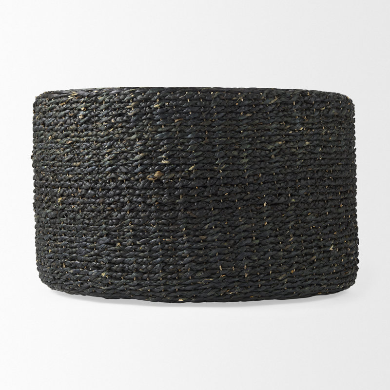 29.5" Wide Round Cocktail Ottoman