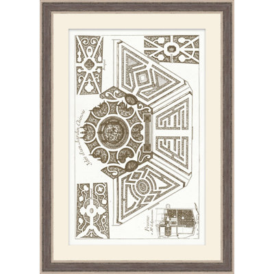 A Garden Design 5 Print by Studio L57 Nouvelle