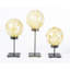 Whitten Glass Spheres Stand 3 Piece Sculpture Set