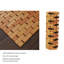 Tapis de salle de bain en bambou Lavish Home