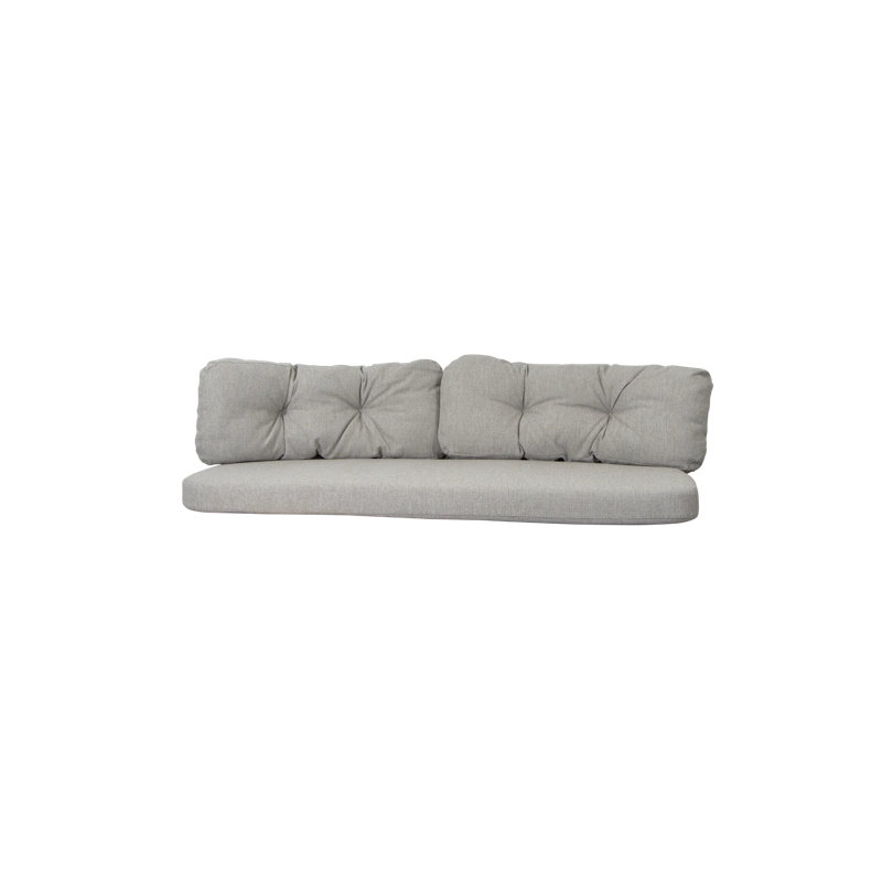 Ocean Large 3-Seater Sofa Cushion Set, Light Brown