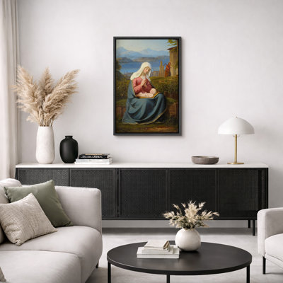 «Madonna and Child in Landscape», art de la Renaissance, images de la maternité sacrée