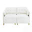 Canapé en tissu avec éponge haute densité Clintin Cloud-112660527