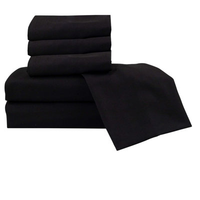 Jaree 6-Piece Rayon Hotel Sheet Set