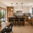 5.9in 1 - Light Modern Glass Pendant Light Adjustable
