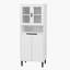 Grande armoire de rangement polyvalente pour plusieurs espaces, offrant beaucoup de rangement et un design élégant.-107956229
