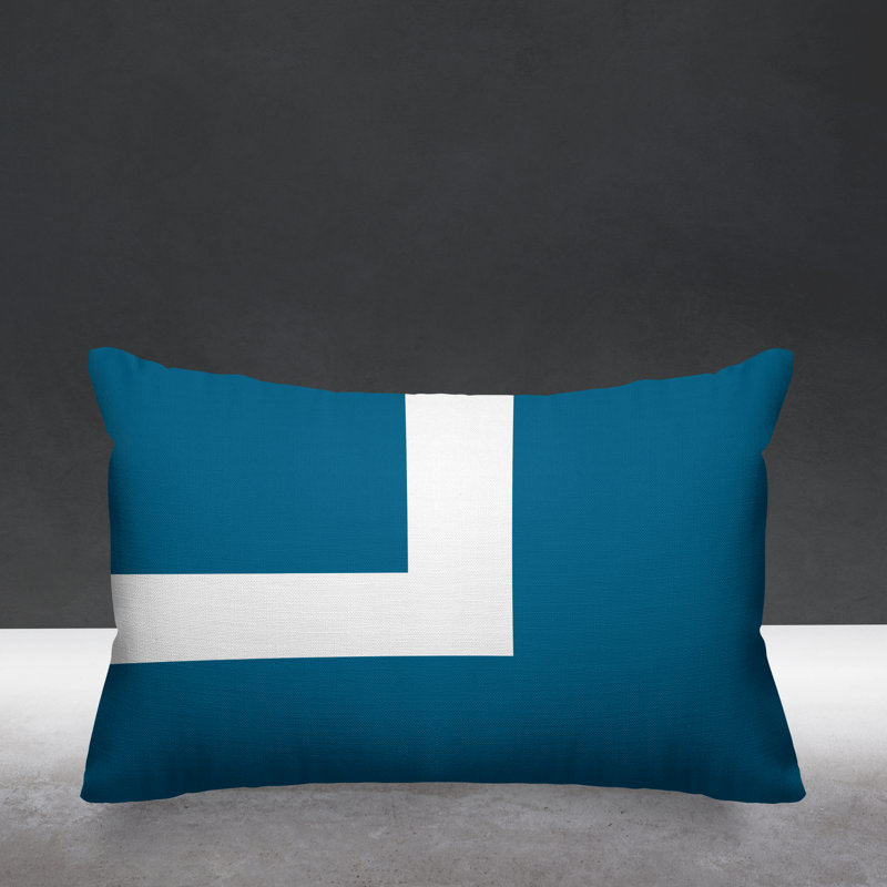 Coussin intérieur / extérieur Wheeler, Turquoise