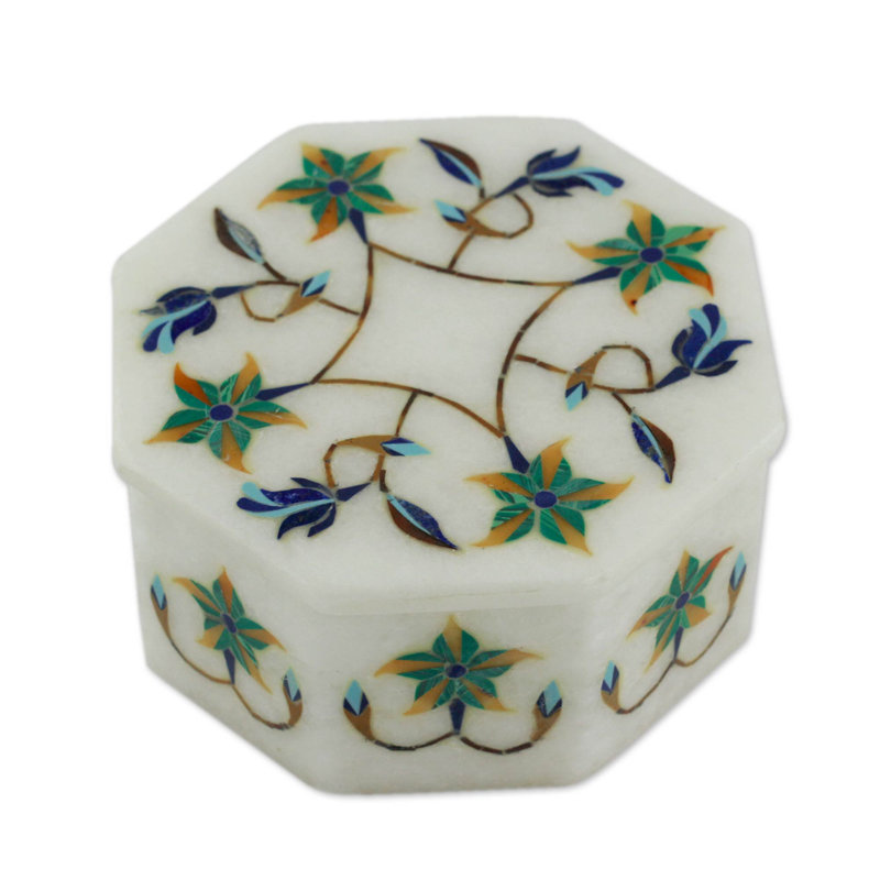 Boîte à bijoux en marbre Izabelle