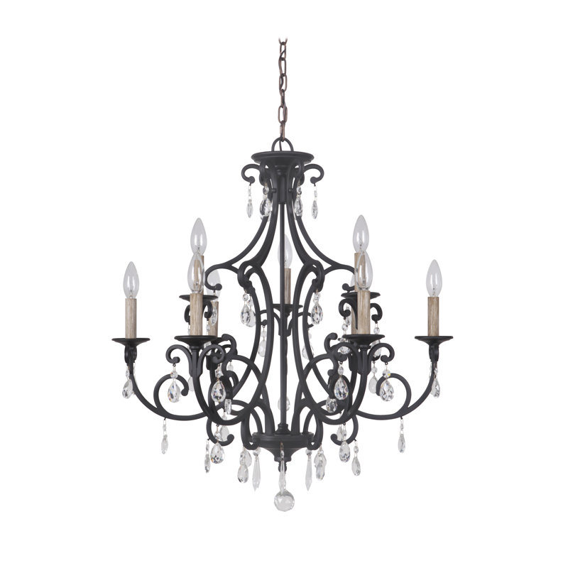 Aricin 9 - Light Dimmable Geometric Chandelier