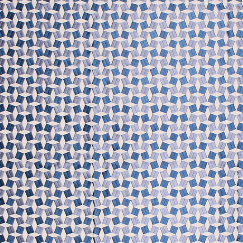 Prive Cubist Fabric, Off White
