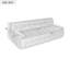 Canapé modulaire à coussins moelleux 86,2 po 86,2 po avec canapé modulaire 3 places-1378851983