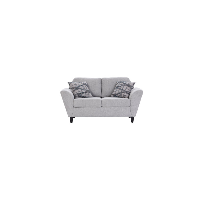 Causeuse rembourrée Hughes Furniture 23500, Premier Meadow, Mélange de polyester Premier Meadow